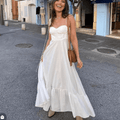Vestido Longo Branco Isabelle