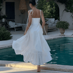 Vestido Longo Branco Isabelle 2