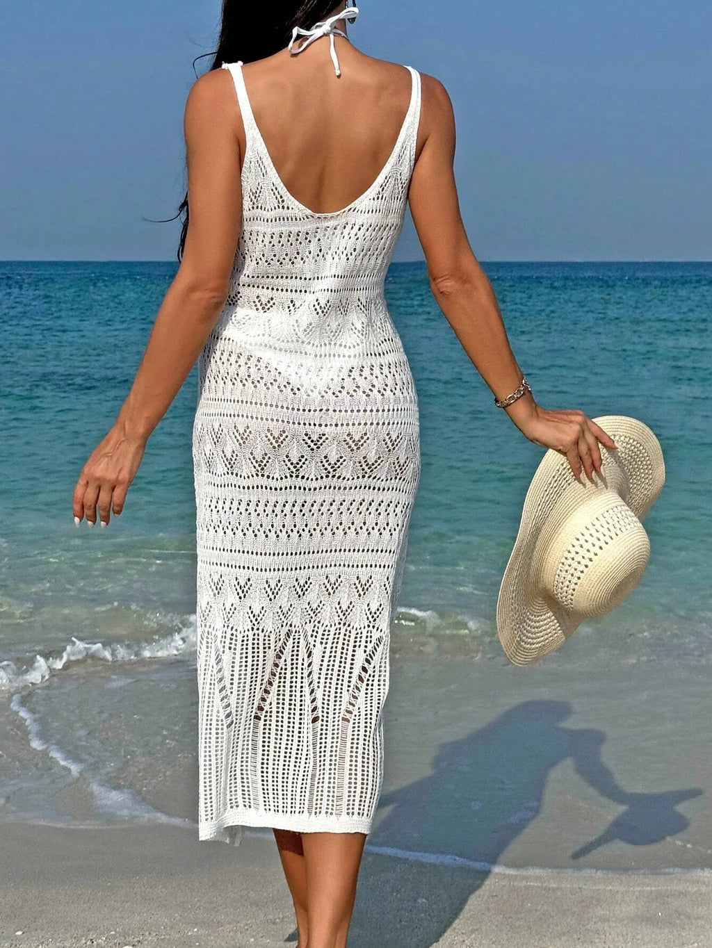 Vestido Manu com Detalhes Vazados