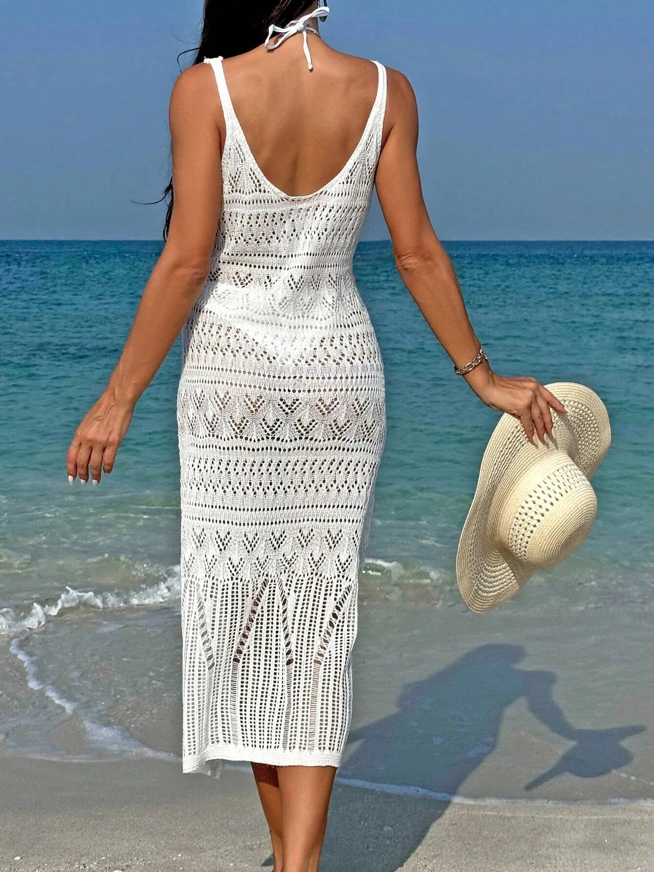 Vestido Manu com Detalhes Vazados