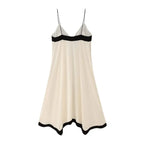 Vestido Solto Francês com Alças Fina