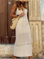 Vestido Virginia Crochê com Decote V