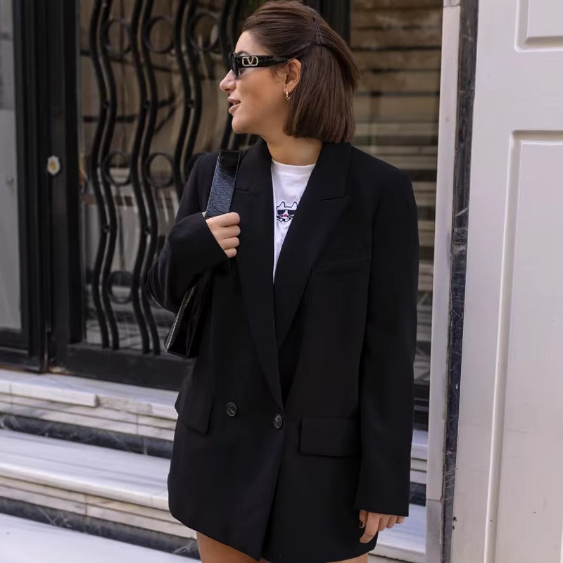 Blazer Feminino Oversized Alfaiataria